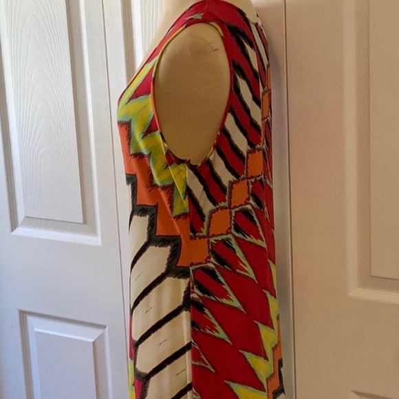 ECI- Long Sleeveless Maxi Dress- Size Large- Nylon and Spandex - Picture 5 of 12